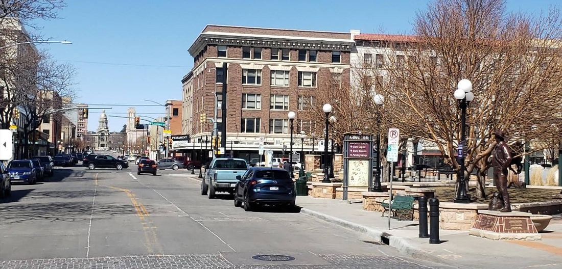 Sitz der Boros Engineering LLC, Innenstadt von Cheyenne, Wyoming
